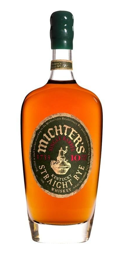 Michter’s 10 Year Old Single Barrel 2021 Release Rye Whiskey