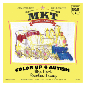 MKT Distillery Color Up 4 Autism High Wheat Straight Bourbon Whiskey
