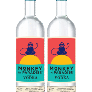 Monkey In Paradise Vodka (2) Bottle Bundle