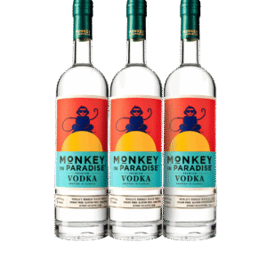 Monkey In Paradise Vodka (3) Pack Bundle