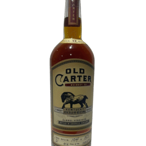 Old Carter 14 Year Old Single Barrel Straight Kentucky Bourbon 123.2 Proof Barrel #21