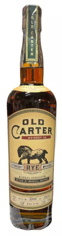Old Carter Batch #12 2023 Release Straight Rye Whisky