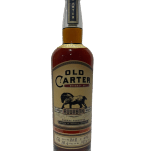 Old Carter Very Small Batch 1-TN Barrel strength Straight Bourbon 117.2 Proof Bottle 208 of 696