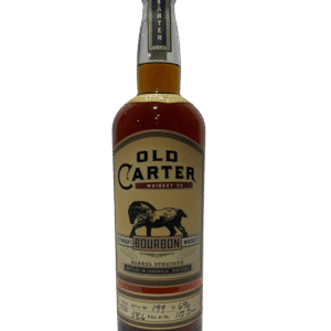 Old Carter Very Small Batch 1-TN Barrel strength Straight Bourbon 117.2 Proof Bottle 199 of 696