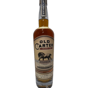 Old Carter Very Small Batch 2-GA Barrel strength Straight Bourbon 116 Proof Bottle 233 of 701