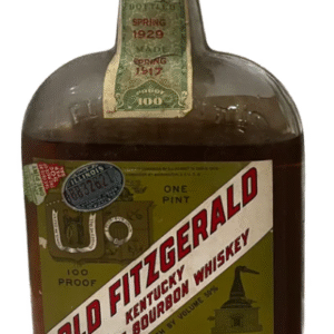 Old Fitzgerald 1917-1929 Pre Prohibition Bourbon Whiskey