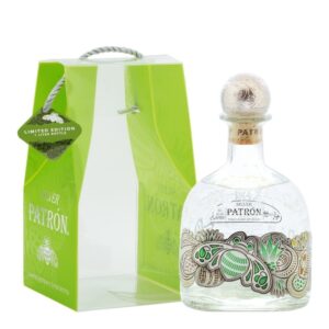 Patron Silver Tequila 1L Limited Edition W/Bag