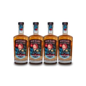 Red Earl Irish Whiskey (4) Bottle Bundle