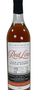 Red Line Single Barrel Vanilla Brandy Experimental Cask Series Straight Bourbon Whiskey