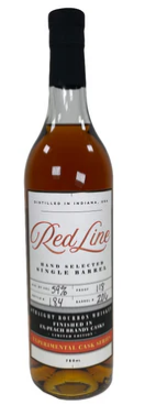 Red Line Single Barrel Vanilla Brandy Experimental Cask Series Straight Bourbon Whiskey