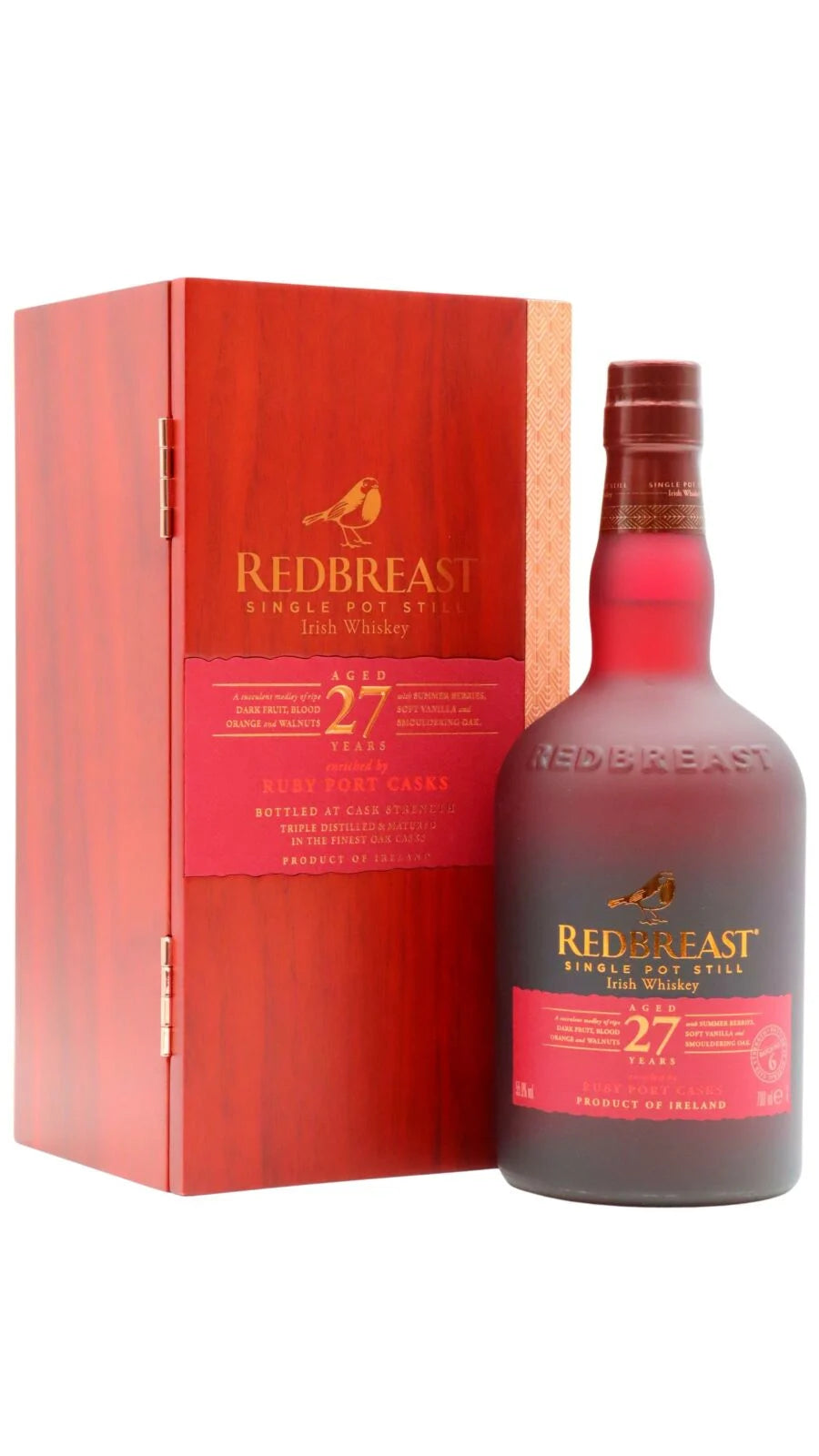 Redbreast 27 Years Old Single Pot Still Irish - Batch 6 Whiskey | 700ML