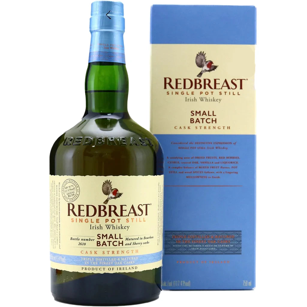 Redbreast Small Batch Cask Strength Single Pot Still Irish Whiskey