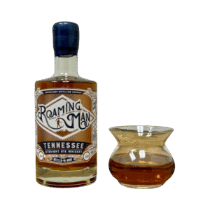 Roaming Man [Bottled in Bond] Tennessee Straight Rye Whiskey w/ Limited Edition Glass