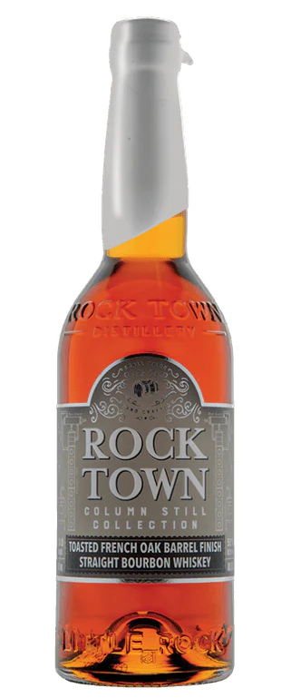 Rock Town Column Still Collection Toasted French Oak Barrel Finish Straight Bourbon Whiskey