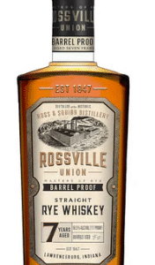 Rossville Union 7 Year Old Barrel Proof Straight Rye Whiskey