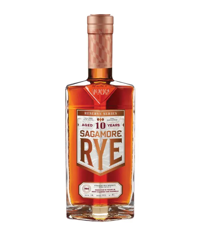Sagamore 10 Year Old Straight Rye Whiskey