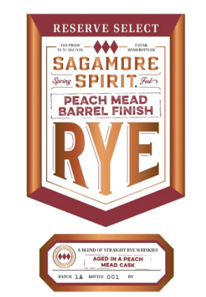 Sagamore Spirit Reserve Select Peach Mead Barrel Finish Rye Whiskey