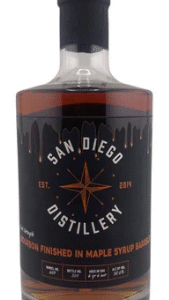 San Diego Distillery Sip Whiskey Maple Syrup Barrels Finish Bourbon Whiskey