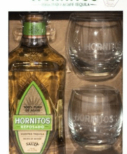 Sauza Hornitos Reposado Tequila W/2 Rock Glass