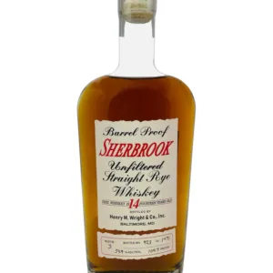 Sherbrook 14 Year Old Straight Rye Whiskey