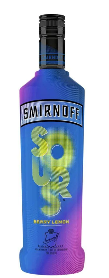 Smirnoff Sours Berry Lemon Vodka