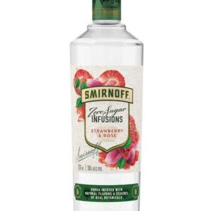 Smirnoff Zero Sugar Infusions Strawberry & Rose Vodka