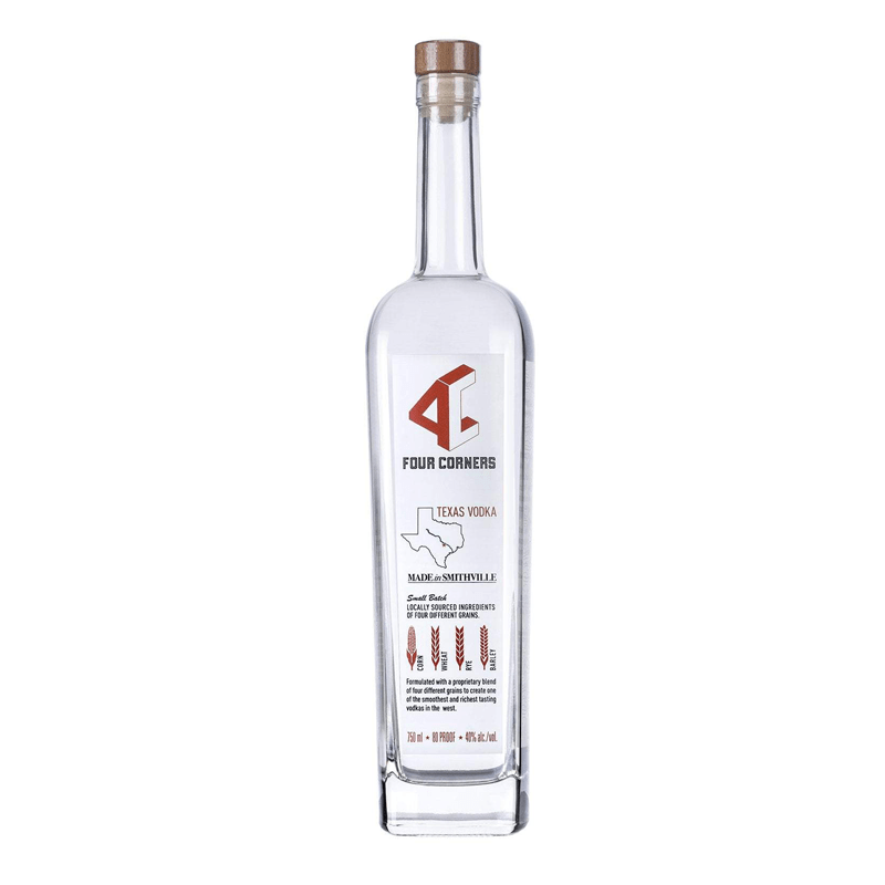 Smithville Texas Four Corners Vodka