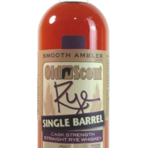 Smooth Ambler Old Scout Single Barrel Cask Strength Straight Rye Whiskey