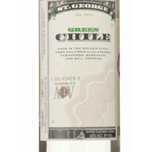 St. George Green Chile Vodka | 700ML