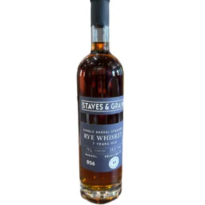 Staves and Grain Founders Series 7 Year Old Straight Rye Whiskey