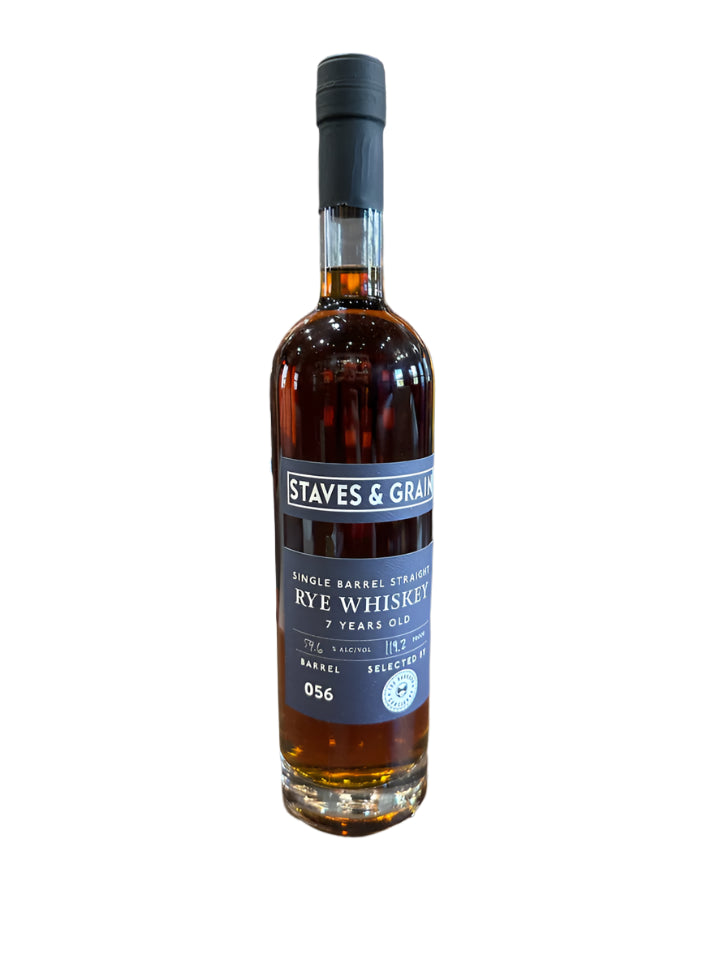 Staves and Grain Founders Series 7 Year Old Straight Rye Whiskey