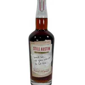 Still Austin Ruby Red Port Barrel Finished Straight Rye Whiskey