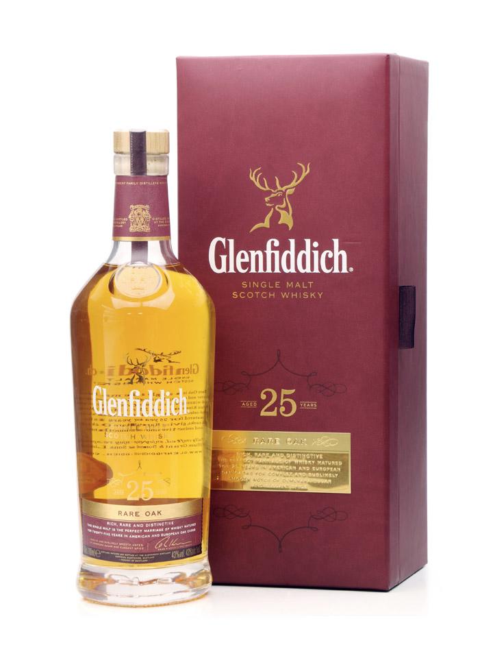 Glenfiddich Rare Oak 25 Year Old Single Malt Scotch Whisky - Image 2