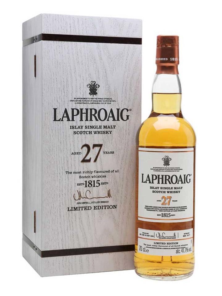 Laphroaig 27 Year Old Cask Strength (2017) Single Malt Scotch Whisky