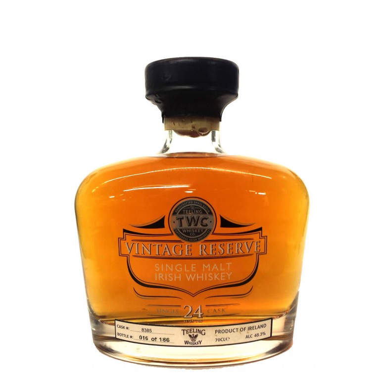 Teeling Vintage Reserve 24 Year Old | Single Cask Irish Whiskey | Cask# 10668