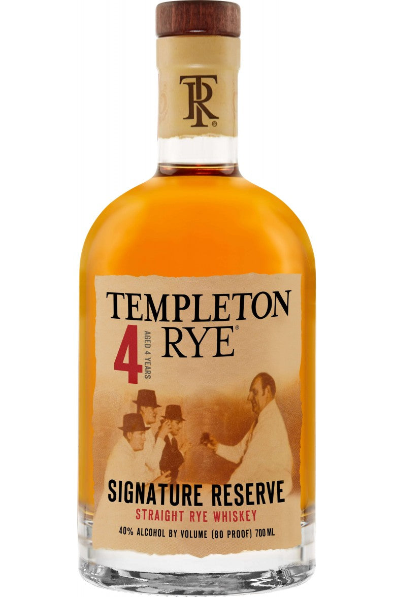 Templeton 4 Year Old Signature Reserve Rye Whiskey | 700ML