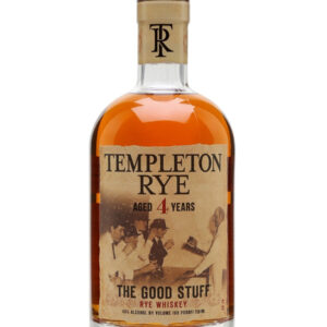 Templeton 4 Year Old The Good Stuff Rye Whiskey