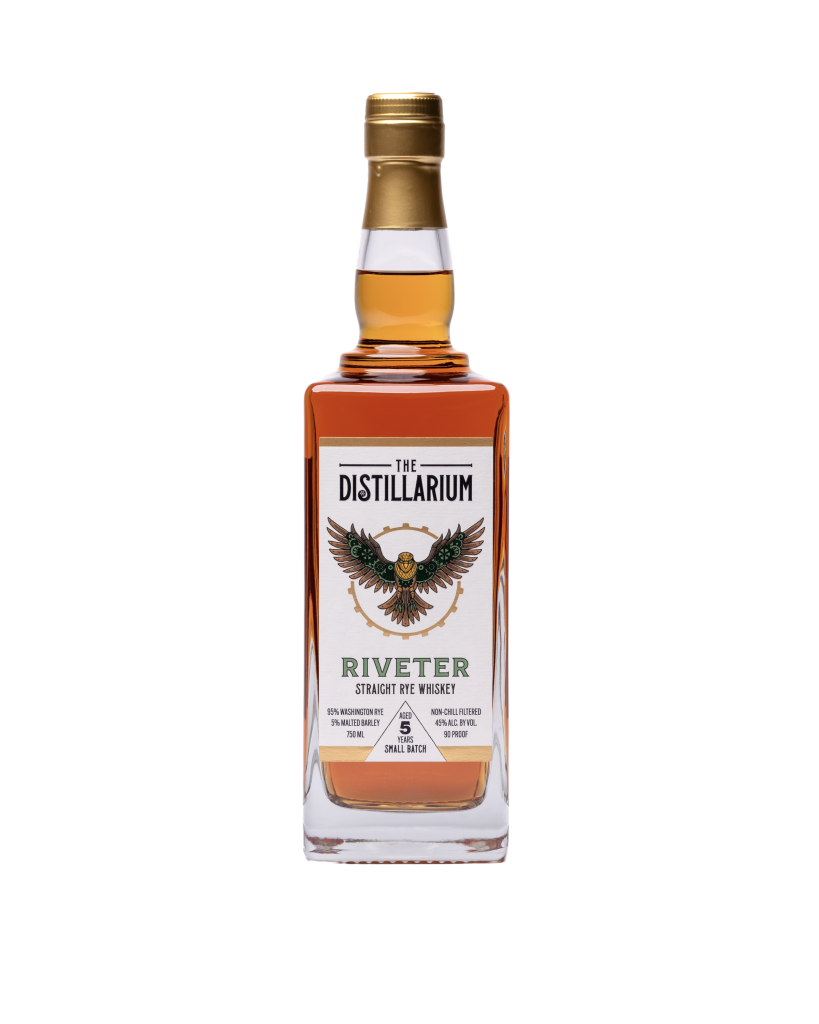 The Distillarium Riveter Small Batch 5 Year Old Straight Rye Whiskey