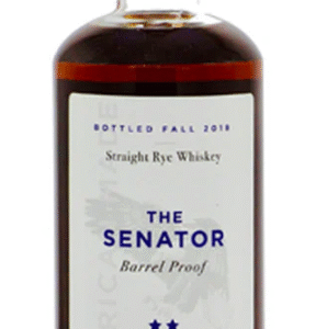 The Senator Barrel Proof 6 Year Old 2019 Straight Rye Whiskey