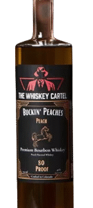 The Whiskey Cartel Buckin' Peaches Peach Bourbon Whiskey