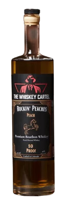 The Whiskey Cartel Buckin' Peaches Peach Bourbon Whiskey