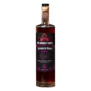 The Whiskey Cartel Entangled Hearts Raspberry Premium Bourbon