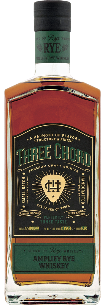 Three Chord Amplify Rye Whiskey