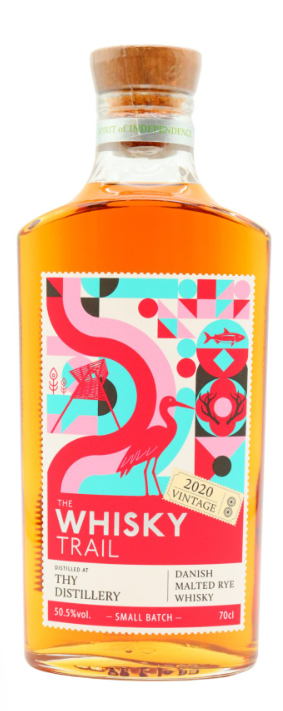THY Distillery The Whisky Trail 4 Year Old · 2020 Vintage Danish Malted Rye Whisky | 700ML