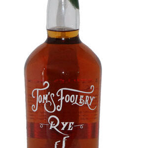 Tom's Foolery Straight Rye Whiskey