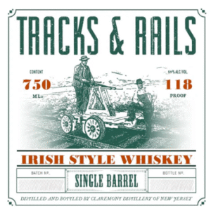 Tracks & Rails Single Barrel Irish Style Whiskey