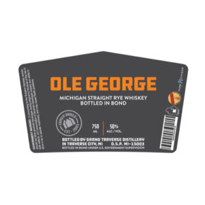 Traverse City Old George Straight Rye Whiskey