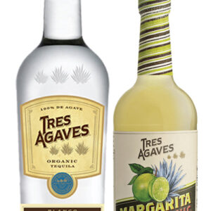 Tres Agaves Blue Blanco Tequila With Margarita Mix