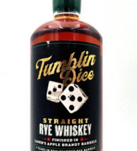 Tumblin Dice Barrel Proof Finished In Laird Apple Brandy Barrels Indiana 7 Year Old Rye Whiskey