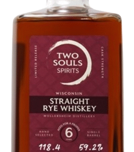 Two Souls Spirits | Wisconsin Waffles | 6 Year Old | Straight Rye Whiskey | 2024 Release